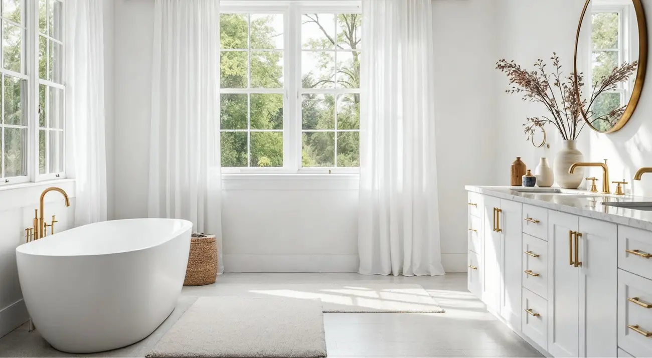 Tende da bagno: lunghe o corte? Come scegliere?