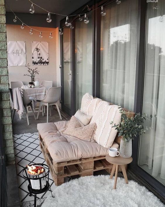 decorazione per un grande balcone