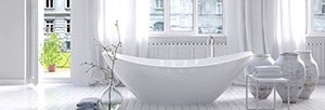 Stores et Rideaux pour la Salle de Bain