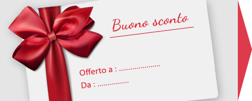 Regalare un buono sconto