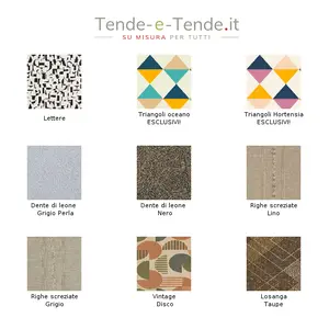 Tende con Motivi Geometrici