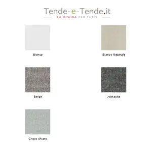 Tende  Filtranti effetto Aspetto Juta