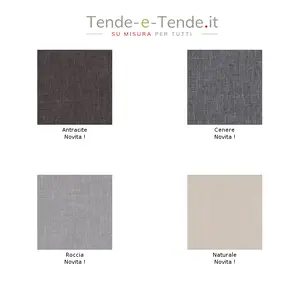 Tende Oscuranti effetto tela di Juta