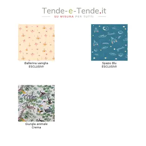 Tende con Motivi Classici Per Bambini