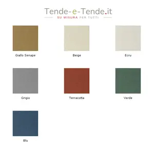 Campioniario tendaggi oscurante in tessuto mélange