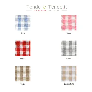 Tende con Motivi Vichy