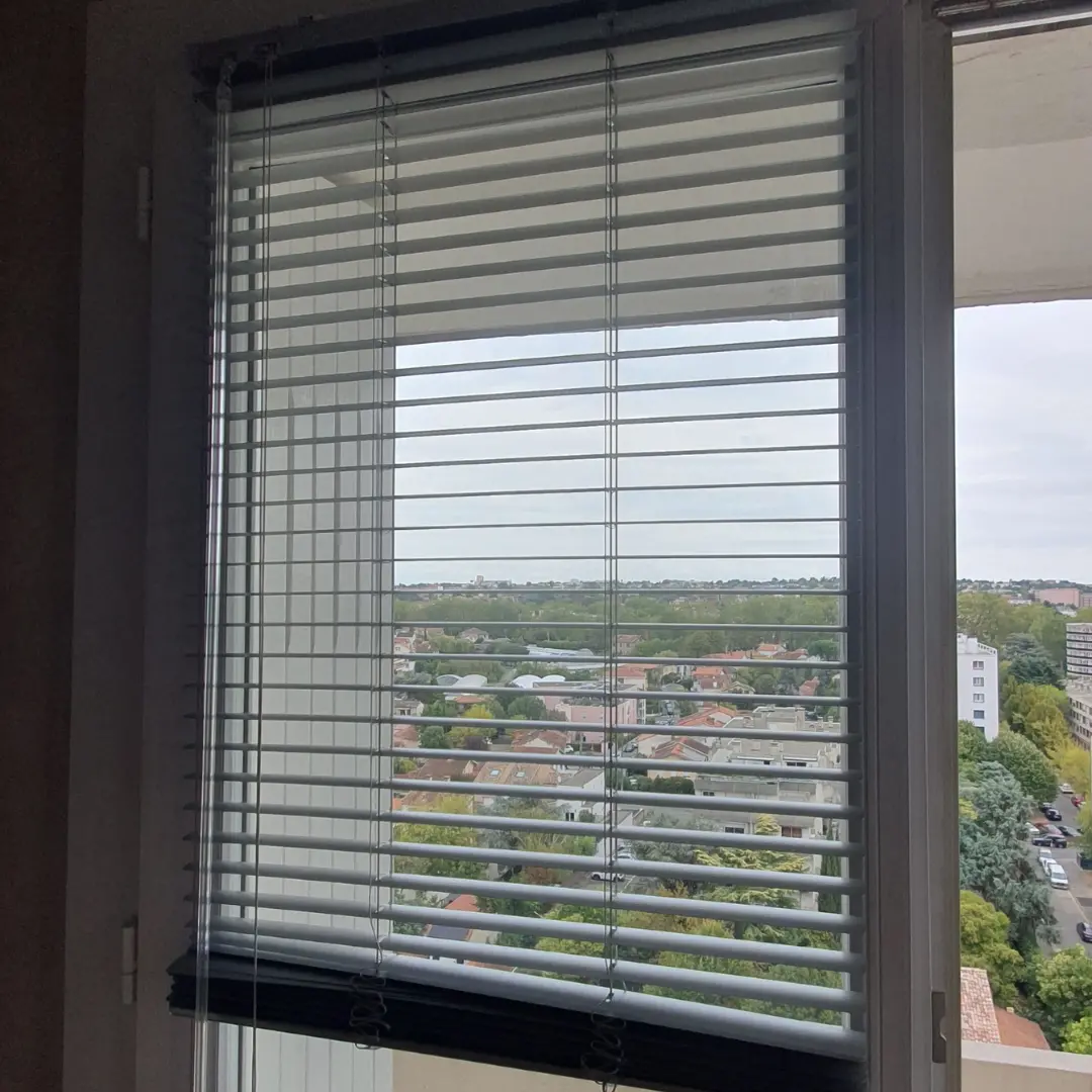 Tenda veneziana in alluminio finestra di condominio