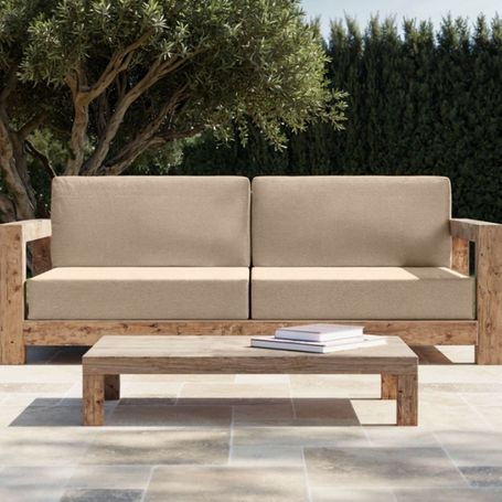  Cuscino Per Divani Da Esterno Tinta Unita 