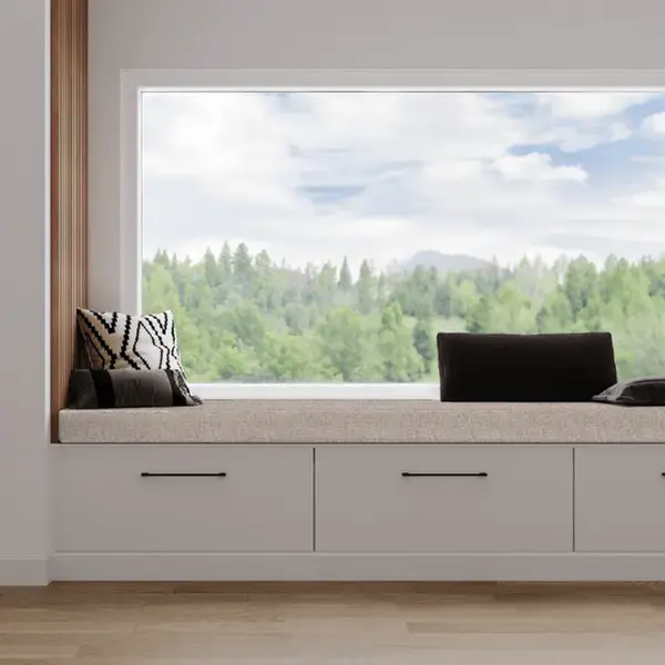  Cuscino per Panca da interno Aspetto Tela di Juta 