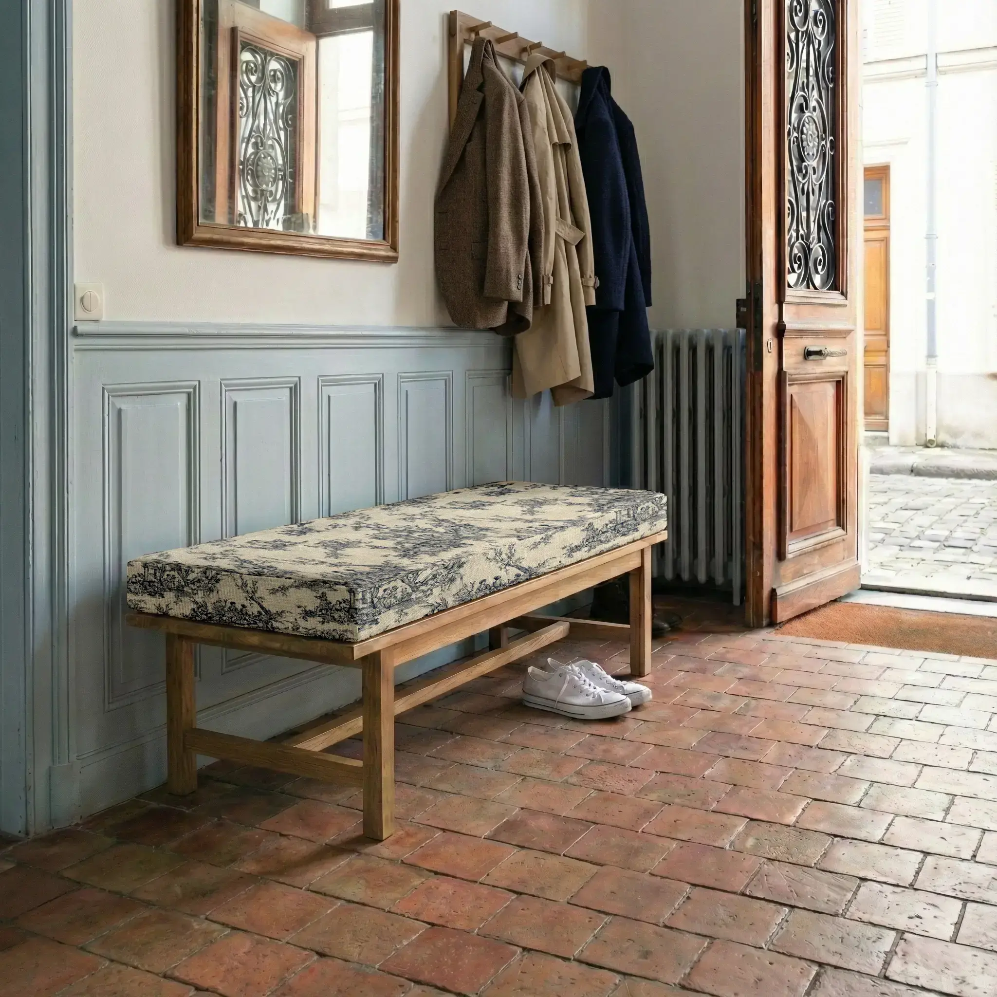 Cuscino-per-panca-da-interno-Jouy-inchiostro