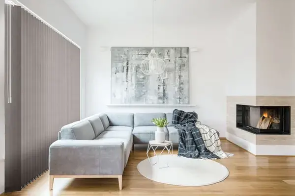  Tende a bande verticali Filtranti effetto juta