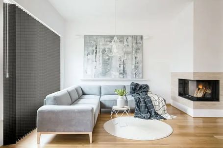  Tende a bande verticali Filtranti con motivi