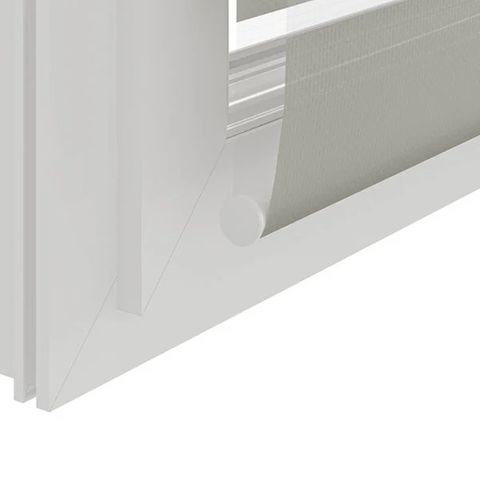 Supporti Adesivi Corti Per Tende A Rullo KEQAR | 10 Pezzi, Per Fissaggio Senza Foratura Su Finestre In PVC Fisse E Porte Balcone