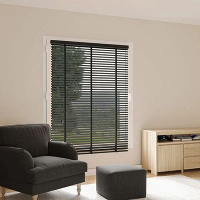 Tende Veneziane In Legno 50mm – Oscuranti, Isolamento Termico, Con Cordoncino, Personalizzabili (90x100 Cm)