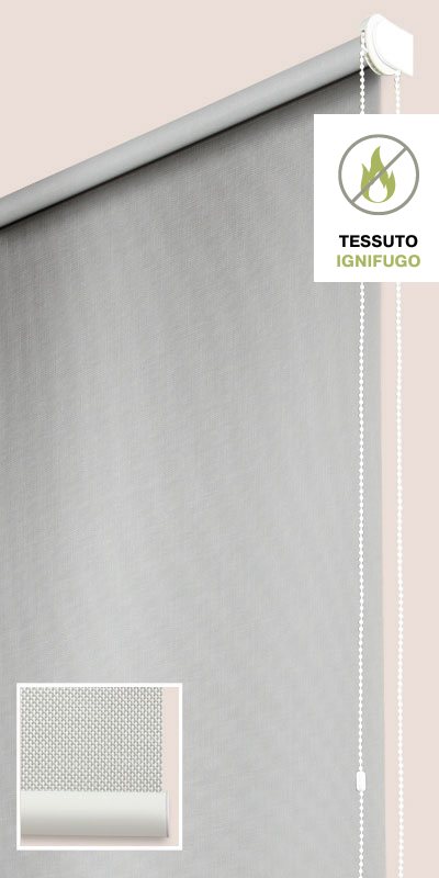  Tende a rullo  Screen tinta unita - Tessuto Ignifugo 🔥 
