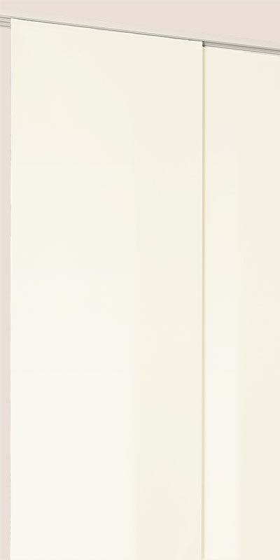 Heimtexland Tenda A Pannello In Voile 245x57 Cm Blu – 3 Passanti E Accessori Inclusi Per Binario