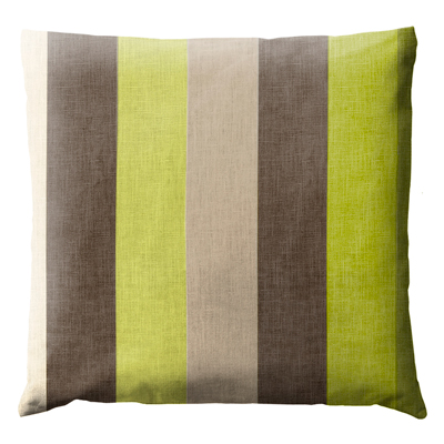  Cuscino con motivi -  Lino a Righe