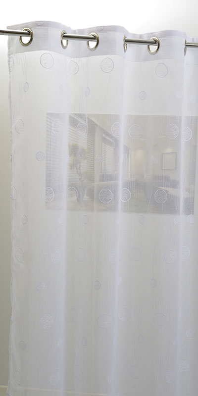 LinenTopia Tende Velate A Pannello Bicolore Con Mantovana E Fermatenda - Set 4 Pezzi 139,7x213,4 Cm - Filtro Luce Per Soggiorno, Camera Da Letto, Cucina