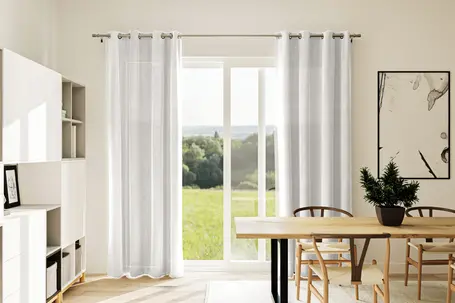  Tende in lino Tinta unita 