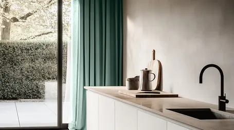  Tende in lino Tinta unita 