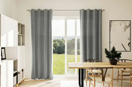  Tende in lino Tinta unita 