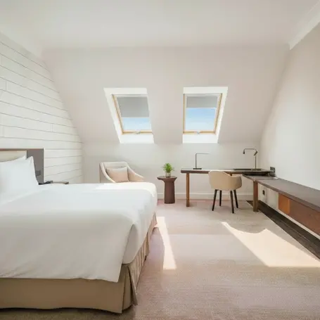 tende per VELUX® termiche in tessuto ignifugo su misura per mansarda