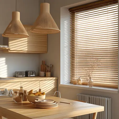  Veneziane in Legno Testurizzato 50 mm 